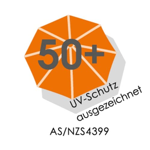 Schneider Sonnenschirm Orlando, natur, 270 cm rund, 783-02, Gestell Alu/Stahl, Bespannung Polyester, 5.7 kg – Bild 9