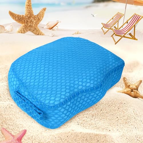 Hot Tub Booster Seat,Hot Tub Sitz Für Spa | rutschfeste 3D-Luftnetz-Auflage Ohne Auftrieb Für Garten Entspannung Outdoor Camping Ausflüge – Bild 6