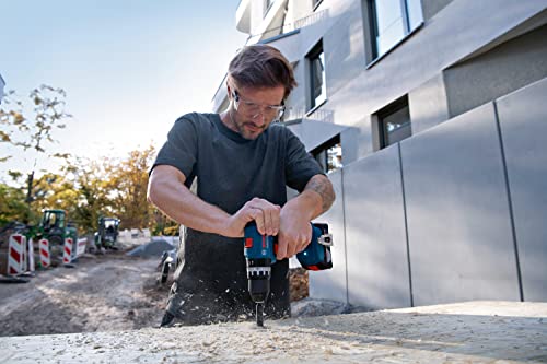Bosch Professional 18V System Akku Schlagbohrschrauber GSB 18V-45 (Drehzahl 1.900 min⁻¹, inkl. 2x 2.0Ah Akku, Zubehöre, GAL 18V-20, L-Case) – Amazon Exclusive – Bild 5