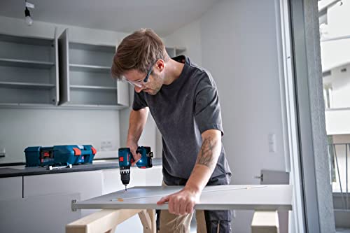 Bosch Professional 18V System Akku Schlagbohrschrauber GSB 18V-45 (Drehzahl 1.900 min⁻¹, inkl. 2x 2.0Ah Akku, Zubehöre, GAL 18V-20, L-Case) – Amazon Exclusive – Bild 7
