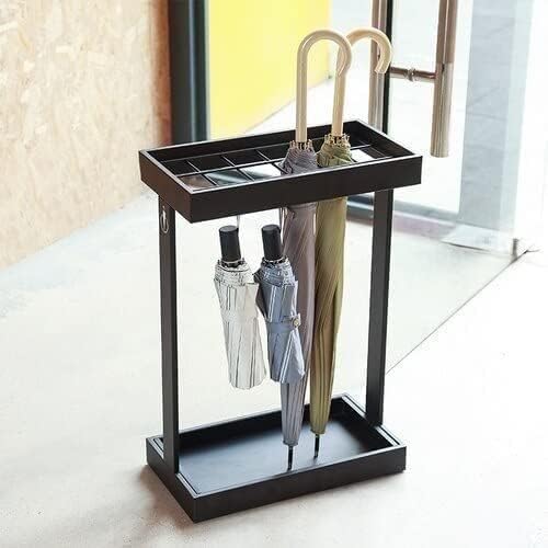 Regenschirmständer Schirmhalter Aus Metall, Regenschirmhalter for Zuhause, Hotel, Regenausrüstung, Lagerregal Unten Mit Abnehmbarer Wasserplatte Schirmständer – Bild 2