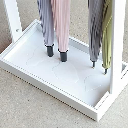 Regenschirmständer Schirmhalter Aus Metall, Regenschirmhalter for Zuhause, Hotel, Regenausrüstung, Lagerregal Unten Mit Abnehmbarer Wasserplatte Schirmständer – Bild 3