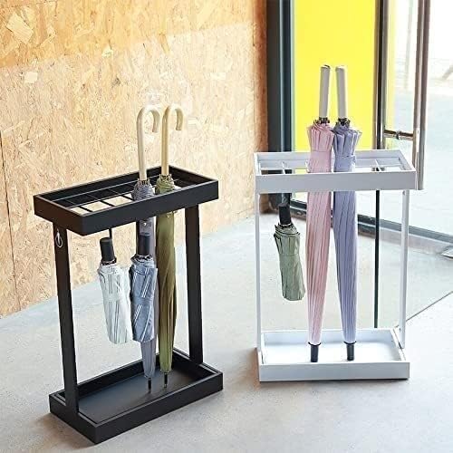 Regenschirmständer Schirmhalter Aus Metall, Regenschirmhalter for Zuhause, Hotel, Regenausrüstung, Lagerregal Unten Mit Abnehmbarer Wasserplatte Schirmständer – Bild 5