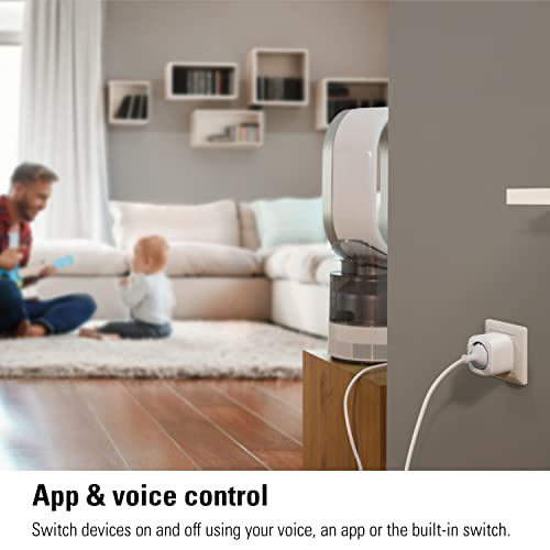 Eve Energy (Matter) 4er Set – Smarte Steckdose, Verbrauchsmessung, TÜV-zertifiziert, Matter, Thread, funktioniert mit Alexa/Apple/Google Home/SmartThings/Home Assistant, Thread Border Router erf – Bild 4