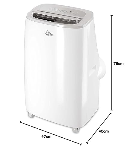 SUNTEC Mobiles Klimagerät CoolFixx 3.5 Eco R290 – Klimaanlage mobil mit Abluftschlauch – Kühler und Entfeuchter für Räume bis 60 qm – Leise mobile Kühlung Wohnung & Büro – 12.000 BTU – 3520 Watt – Bild 8