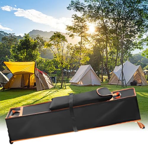 ROYJJ Transportable 25,4 x 25,4 cm große Rolltasche mit permanentem 600D-Universitätsgewebe und doppelten Scheiben für einfachen Transport – Bild 2