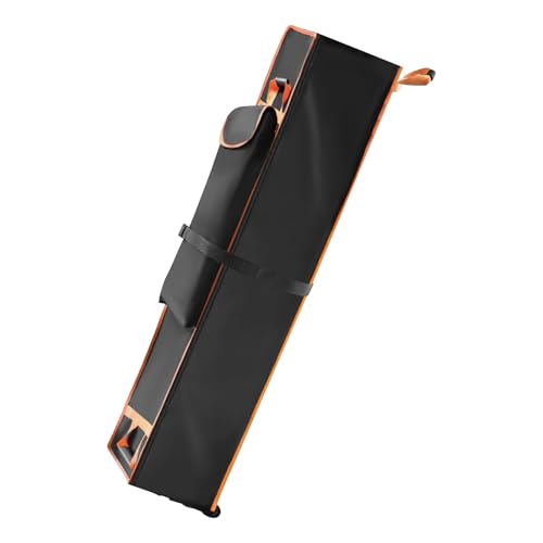 ROYJJ Transportable 25,4 x 25,4 cm große Rolltasche mit permanentem 600D-Universitätsgewebe und doppelten Scheiben für einfachen Transport – Bild 3
