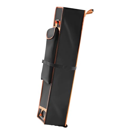 ROYJJ Transportable 25,4 x 25,4 cm große Rolltasche mit permanentem 600D-Universitätsgewebe und doppelten Scheiben für einfachen Transport – Bild 4