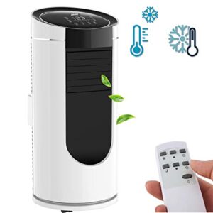 Alternative view of DMS® - Klimaanlage Mobiles Klimagerät 3in1 kühlen Luftentfeuchter, lüften, Ventilator - 9000 BTU/h (2.600 Watt) - Klima mit Montagematerial, Fernbedienung und 24h Timer, Nachtmodus EEK: A Weiß MK-9000