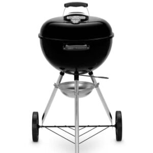 Alternative view of Weber Original Kettle E-4710 Holzkohlegrill/Porzellanemaillierter Deckel und Kessel, 47 cm Grillfläche, One-Touch-Reinigungssystem, Deckelthermometer, Dreibein-Ständer und Räder, Schwarz