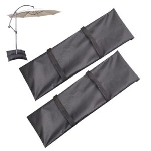 Wiederverwendbarer, wetterfester Strandschirm, Sandsack, Outdoor-Regenschirm, Gewichtstasche für Garten, Camping, Terrasse, Picknick, Hinterhof, langlebiger und robuster Sandanker