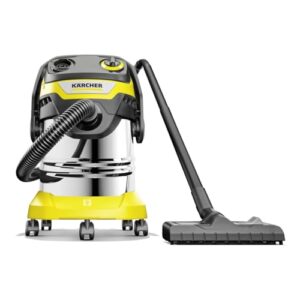 Alternative view of Kärcher WD 5 S V-25/5/22 Nass-Trockensauger, Flachfilter, herausnehmbare Filterkassette, automatische Filterreinigung, Filterbeutel, 1100W, 25l Edelstahlbehälter, 2,2 m Schlauch