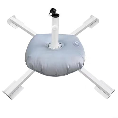 Verstellbarer und stabiler Sonnenschirmständer und faltbarer Ständer für den Außenbereich, robuster Schirmhalter, perfekt für Sand und Gras