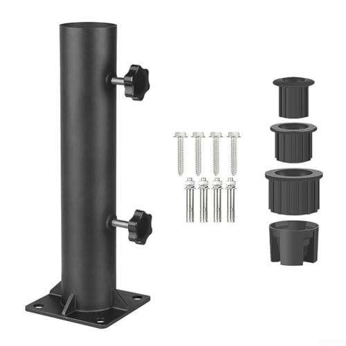Robuster Terrassenschirmständer – wetterfeste Unterstützung für den Außenbereich, stilvolles Design für Stabilität, ideal für Gärten, Terrassen, Balkone und Pools. – Bild 2