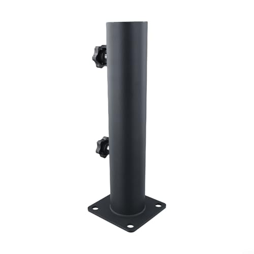 Verstellbarer Schirmständer aus Edelstahl – robuster Sonnenschirmhalter mit 3 PVC-Hülsen (48/38/32 mm) für Terrasse, Rasen, Deck – langlebige und witterungsbeständige Unterstützung – Bild 6