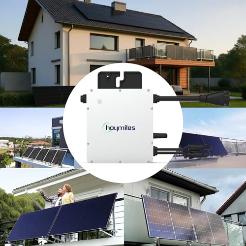 SUNNIVA® 1000W Balkonkraftwerk BIFAZIAL FULLBLACK komplett Steckdose HOYMILES 2x 400 Watt Wechselrichter, PV Solaranlage Komplettset, 2x 500W N-Type Glas-Glas Bifacial Solarmodule, 2x 5m Kabel – Bild 3
