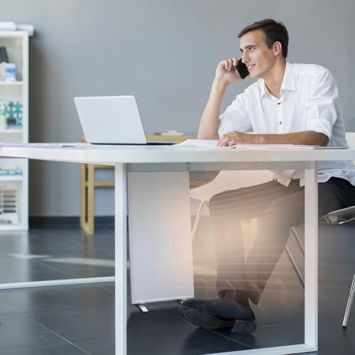 byecold Infrarotheizung Standgerät Standfüßen 160 Watt, Infrarot Elektroheizung 60 * 30cm, Heizkörper Heizplatte Heizpaneel, Energiesparend Überhitzungsschutz – Bild 3