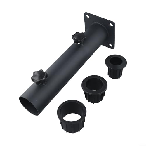 Schirmständer aus Edelstahl, verstellbare Halterung mit 48 mm, 38 mm, 32 mm Reduzierhülsen für Garten- und Terrassenschirme, robustes Outdoor-Zubehör – Bild 6