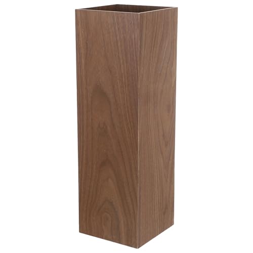 BESPORTBLE Holz Schirmständer mit Wasserschale Platzsparender Regenschirmhalter für Eingangsbereich Hotel und Restaurant Robuster Holz Eimer zur Schirmaufbewahrung