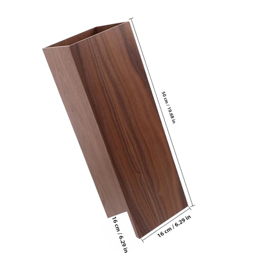 BESPORTBLE Holz Schirmständer mit Wasserschale Platzsparender Regenschirmhalter für Eingangsbereich Hotel und Restaurant Robuster Holz Eimer zur Schirmaufbewahrung – Bild 2