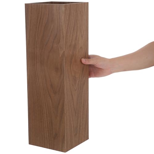 BESPORTBLE Holz Schirmständer mit Wasserschale Platzsparender Regenschirmhalter für Eingangsbereich Hotel und Restaurant Robuster Holz Eimer zur Schirmaufbewahrung – Bild 4