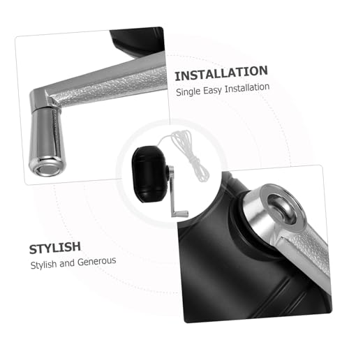 Verstellbarer Regenschirmständer für den Außenbereich, windabweisender Kurbelfuß für Sonnenschutz, langlebige Halterung für Garten, Terrasse, Innenhof und Schaukelstühle, Wetter – Bild 7