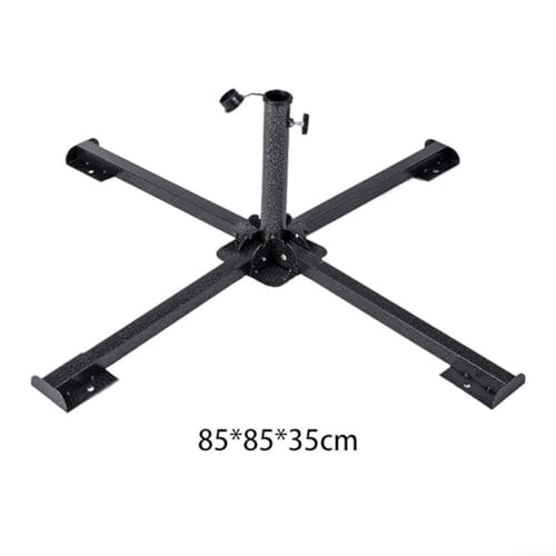 Tragbarer, faltbarer Schirmständer – robuste Metallstütze für Strand, Garten, Terrasse, Sonnenschirmhalter, passend für 2,5–4 cm Sonnenschirmstangen, perfekt für Outdoor-Camping und Veranstaltungen – Bild 6