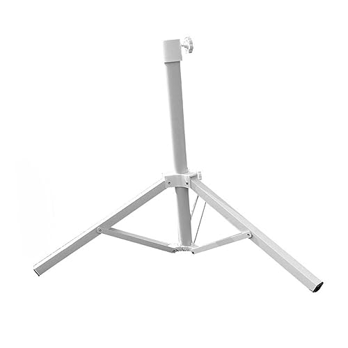 Robuster Sonnenschirmständer – stabiler dreieckiger Sonnenschirmhalter, windabweisender Ständer, einfache Installation, Sonnenschirmstütze für den Außenbereich, Strand und Terrasse