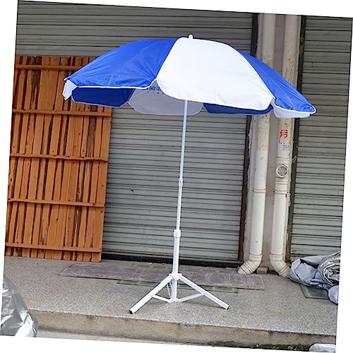 Robuster Sonnenschirmständer – stabiler dreieckiger Sonnenschirmhalter, windabweisender Ständer, einfache Installation, Sonnenschirmstütze für den Außenbereich, Strand und Terrasse – Bild 2