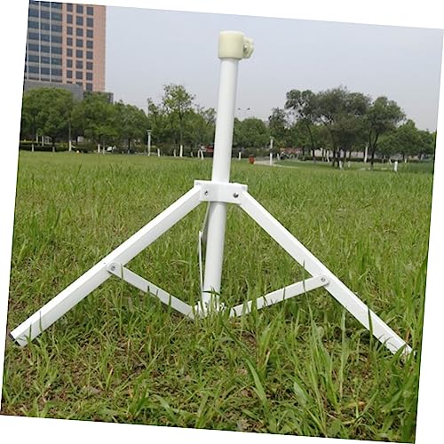 Robuster Sonnenschirmständer – stabiler dreieckiger Sonnenschirmhalter, windabweisender Ständer, einfache Installation, Sonnenschirmstütze für den Außenbereich, Strand und Terrasse – Bild 7