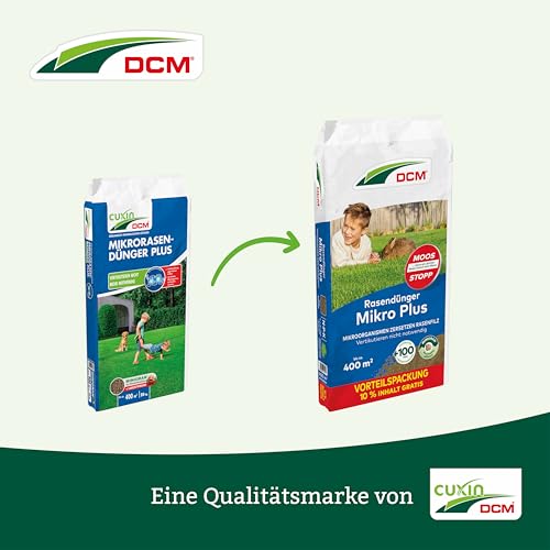 DCM Rasendünger Mikro Plus - Langzeit Rasendünger - MINIGRAN® TECHNOLOGY - Kein Vertikutieren nötig - organisch-mineralischer NPK-Dünger - 20 KG für 400 qm – Bild 8