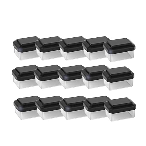 6040. Solar Zaunleuchte LED - Zaun Beleuchtung | Zaun Solarleuchten | Solarleuchten für Stabmattenzaun - Doppelstabmattenzaun Beleuchtung (15er Pack)