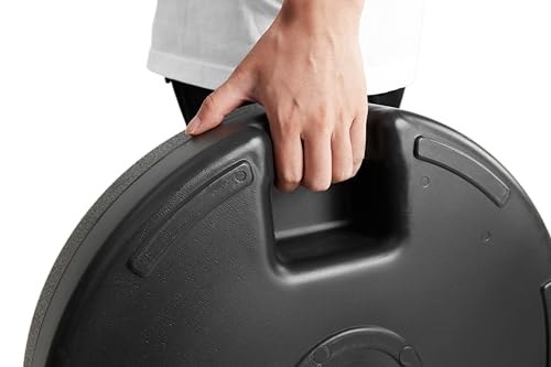 Gecheer Garten Sonnenschirmständer aus Polyethylen, 19 Liter Fassungsvermögen für Wasser/Sand, geeignet für Balkon, Terrasse und Pool – Bild 2