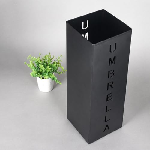 Quadratischer Schirmständer, 1 STK, Mehrzweck-Stangenhalter, stilvolle Zeitschriftenaufbewahrung, Behälter, perfekt für Zuhause & Außenbereich, platzsparendes Design – Bild 2