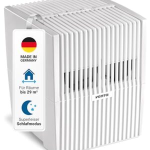 Alternative view of VENTA Luftbefeuchter Schlafzimmer, Baby, Kinderzimmer bis 29 m² | sehr leiser Air Humidifier mit 20 dB(A) | energiesparend, ohne Filter | Raumbefeuchter mit Duft | Classic Original LW15 Weiß