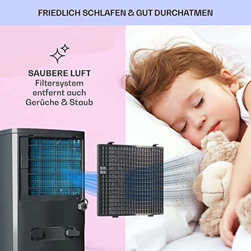 Klarstein Luftentfeuchter & Luftreiniger Elektrisch, 20 L Raumentfeuchter Klein für Wohnung Schlafzimmer Badezimmer Keller, Effizienter Bad/Raum Entfeuchter, Elektrischer & Kleiner Luftentfeuchter – Bild 8