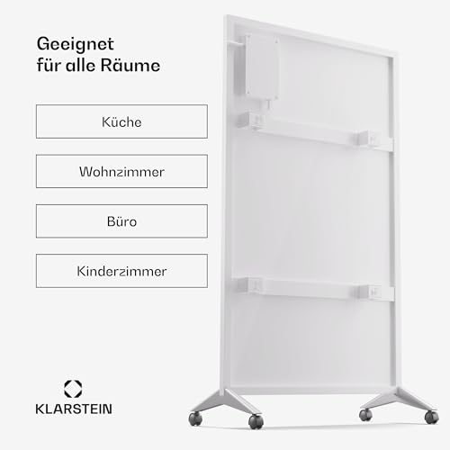 Klarstein Infrarotheizung mit Thermostat, 800W Elektroheizung, Smart Home Infrarotheizung zur Wandmontage, IR mit App-Steuerung & Erkennung Offener Fenster, Effizienter Feuchtraum Heizkörper CO2-Frei – Bild 6