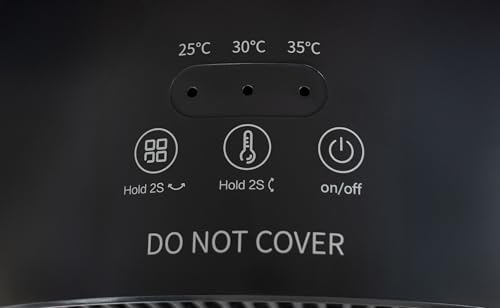 Unold 86535 3D Heizlüfter 3D - Kupfer/Schwarz, 1800 Watt, Überhitzungsschutz, Schutzklasse II, Ventilation, Warmluft, Heißluft, 3D-Luftzirkulation - 80° Oszillation – Bild 6