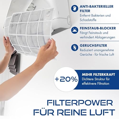 ZENIRO Multisplit Klimaanlage 3 Innengeräte Set (3 x 3,5kW) Klimagerät Air Conditioner mit Heizfunktion 27000 BTU 5,3kW A WiFi/App-Steuerung 4D AirFlow Heizen bis -20°C Vorgefüllt R32 – Bild 5