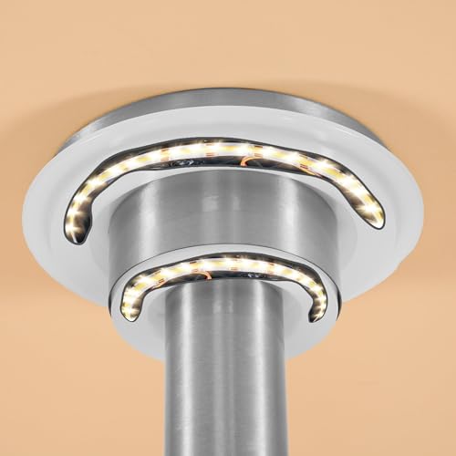 Esotec Solar PIR Standleuchte Tini 45, Edelstahl Gehäuse, Li-Ion Akku, Bewegungsmelder, LED Solarleuchte, Außenleuchte, Gartendeko, Wegeleuchte, silber, H=45,5cm, außen, winterfest, outdoor, 102596 – Bild 9