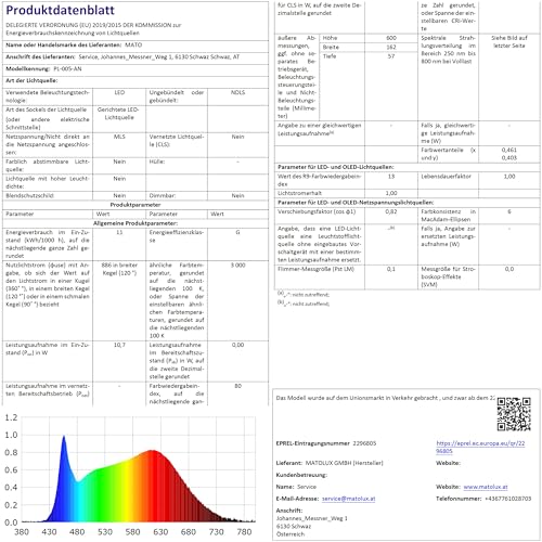 MATO Wegeleuchten Außen LED - 7W, Höhe 60cm - IP65 Outdoor Pollerleuchte aus Aluminium - Gartenbeleuchtung mit Strom, Gartenlampen, Sockelleuchte, Standleuchte, Gartenleuchten, Wegbeleuchtung – Bild 9