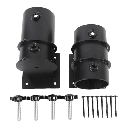 QWUUYEC Patio Sonnenschirmhalter Aus Kohlenstoffstahl, Verstellbar, Hohe Stabilität Für Balkon Und Terrasse - Langlebig, Vielseitig Einsetzbar, Ideal Für Outdoor - Bereiche