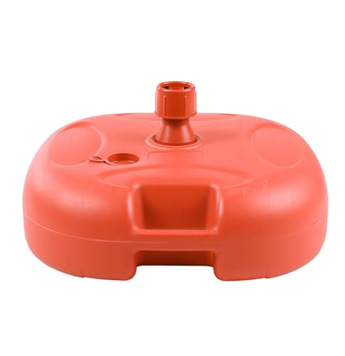 Robuster Schirmständer, 20 l, winddicht, mit Sand/Wasser befüllbar, Anker für Strand, Terrasse und Angelschirme, Kippschutz-Stabilisator für 25–32 mm Stangen