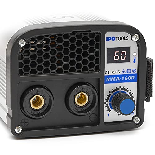 IPOTOOLS MMA-160R Elektroden Schweißgerät - IGBT Inverter Schweissgerät MMA/E-Hand mit 160 Amper/Digitale LCD Anzeige / 230V / Anti-Stick / Hot-Start / Arc-Force / Schutzschild / 7 Jahre Garantie – Bild 11