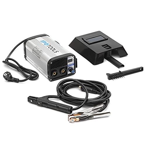 IPOTOOLS MMA-160R Elektroden Schweißgerät - IGBT Inverter Schweissgerät MMA/E-Hand mit 160 Amper/Digitale LCD Anzeige / 230V / Anti-Stick / Hot-Start / Arc-Force / Schutzschild / 7 Jahre Garantie – Bild 7