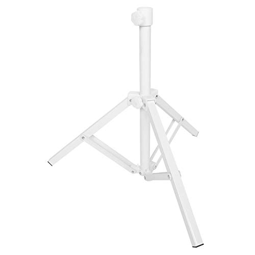 Dreieckiger Metall-Klappbarer Strandschirmständer, tragbarer Sonnenschirmhalter für Garten, Camping, Angeln & Terrasse, stabile Stützbasis für den Außenbereich
