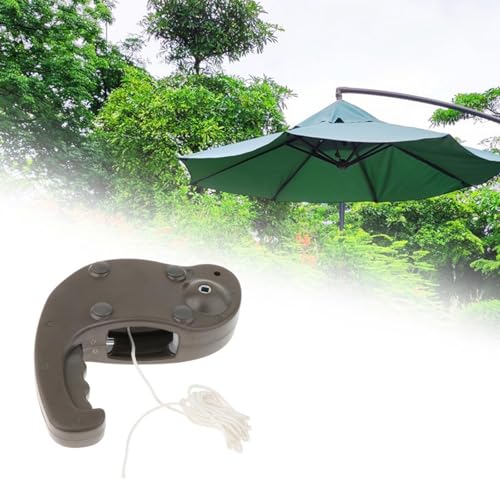 NONGYU Geeignet für Outdoor-Tische, Sonnenschirm-Handlauf, elegant, platzsparend, verstellbar, Terrassen-Schirmständer, Schirmständer – Bild 2