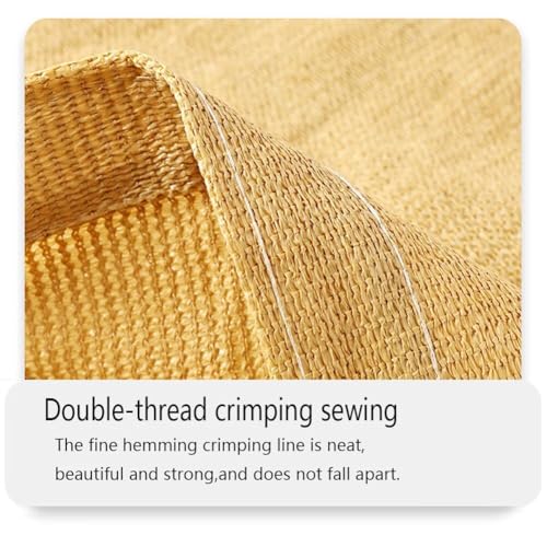 Sonnensegel, 1,6 m x 5 m, Beige, wasserdicht, rechteckig, für Außenbereich, Terrasse, Garten und Party, 95 % UV-Schutz mit strapazierfähigem Seil, perfekte Markise – Bild 8