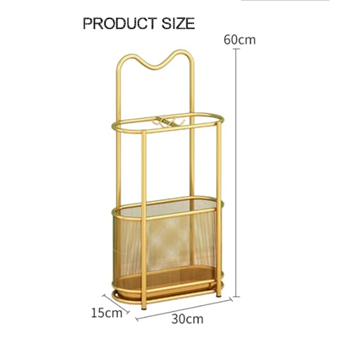 Generisch Freistehender Schirmständer, Gewerblicher Schirmaufbewahrungsständer Aus Metall, for Zuhause, Büro Oder Hotel(Black) – Bild 2