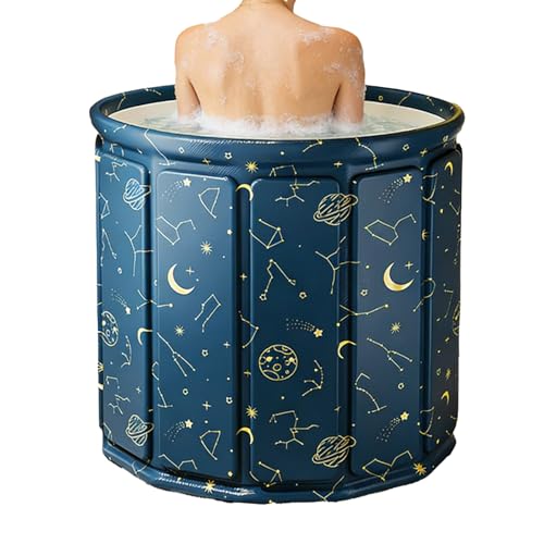 Tragbare Badewanne Für Erwachsene - PVC Eiswanne Tragbare Wanne,Eisbadewanne Für Badezimmer | Für Garten Fitness Outdoor Camping Reisen Und Alle – Bild 8